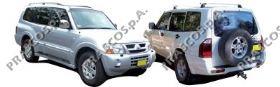  Parachoques delantero para Mitsubishi Pajero V2W