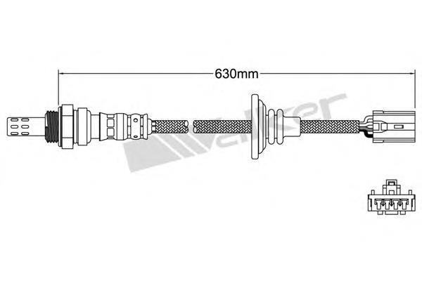 3921033080 Hyundai/Kia sonda lambda sensor de oxigeno para catalizador