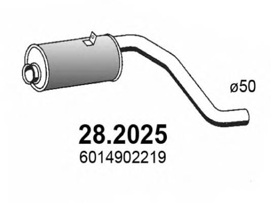 28.2025 Asso silenciador posterior