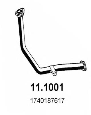  Tubo de admisión del silenciador de escape delantero para Daihatsu Feroza F300