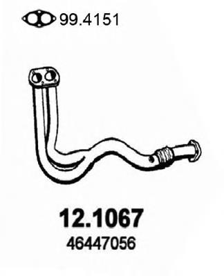 46465259 Fiat/Alfa/Lancia tubo de admisión del silenciador de escape delantero