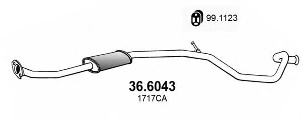 19.210 Edex silenciador del medio