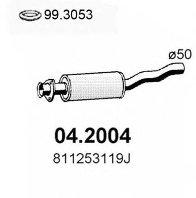 04.2004 Asso silenciador delantero