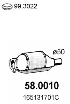 58.0010 Asso catalizador