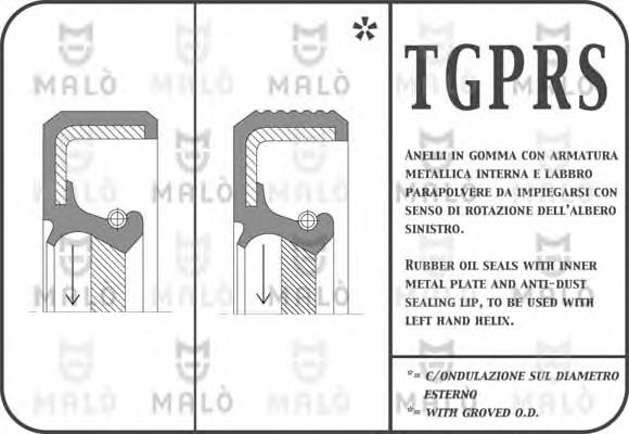 9008031021 Toyota anillo retén, cigüeñal