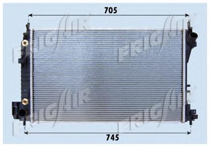 01073079 Frig AIR radiador refrigeración del motor