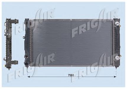 01103008 Frig AIR radiador refrigeración del motor