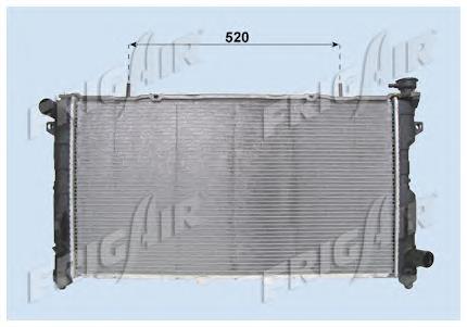 01183014 Frig AIR radiador refrigeración del motor