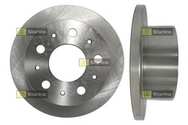 PB 1497 Starline disco de freno trasero