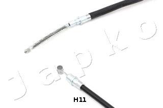 131H11 Japko cable de freno de mano trasero derecho