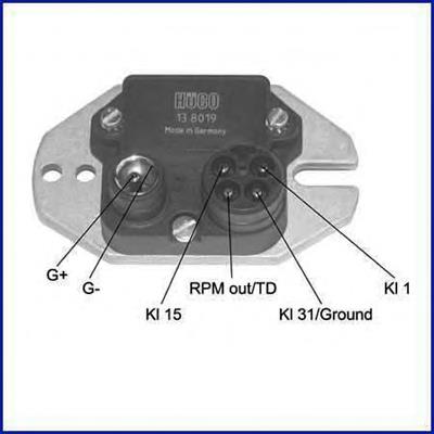 138019 Huco módulo de encendido
