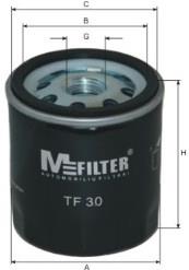 TF30 Mfilter filtro de aceite