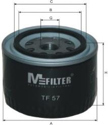 TF57 Mfilter filtro de aceite