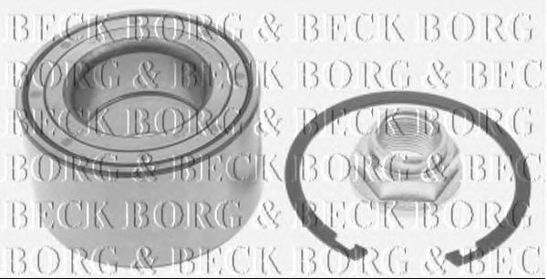 BWK1185 Borg&beck cojinete de rueda delantero