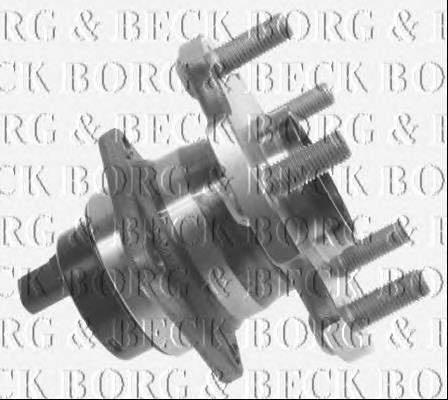 BWK1104 Borg&beck cubo de rueda trasero