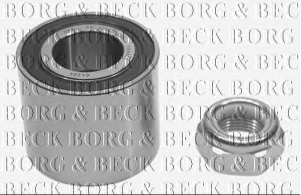 BWK112 Borg&beck cojinete de rueda trasero