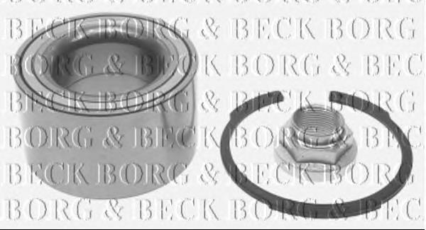 BWK1085 Borg&beck cojinete de rueda trasero