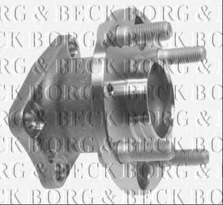 BWK1098 Borg&beck cubo de rueda trasero