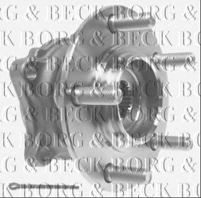 BWK1146 Borg&beck cubo de rueda trasero