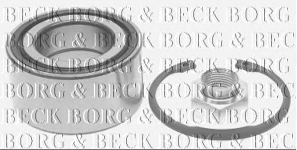 BWK1142 Borg&beck cojinete de rueda delantero