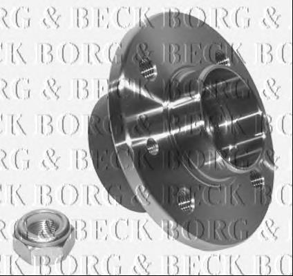 BWK303 Borg&beck cubo de rueda trasero