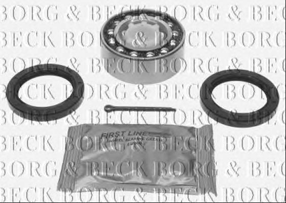 BWK266 Borg&beck cojinete de rueda delantero