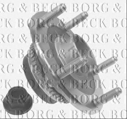 BWK1280 Borg&beck cubo de rueda trasero