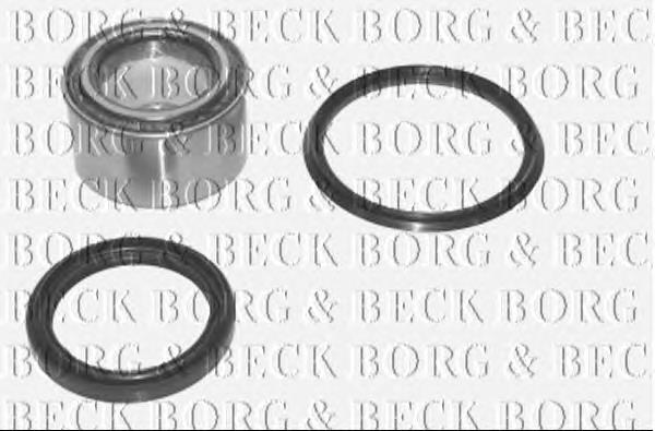 BWK139 Borg&beck cojinete de rueda delantero