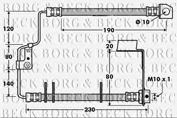 BBH7410 Borg&beck 