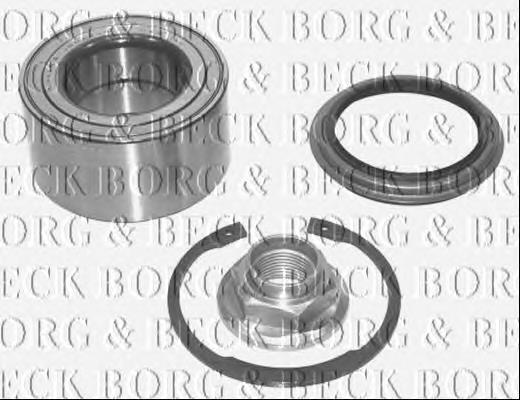 BWK1032 Borg&beck cojinete de rueda delantero