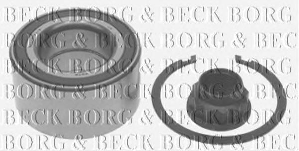 BWK1016 Borg&beck cojinete de rueda delantero