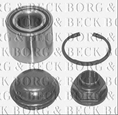 BWK840 Borg&beck cojinete de rueda trasero