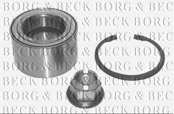 BWK886 Borg&beck cojinete de rueda delantero