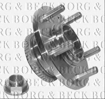 BWK936 Borg&beck cubo de rueda trasero