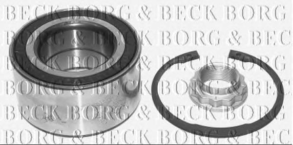 BWK989 Borg&beck cojinete de rueda delantero