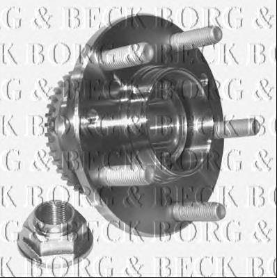 BWK970 Borg&beck cubo de rueda trasero