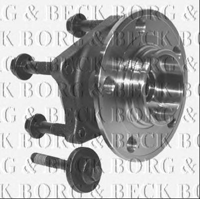 BWK964 Borg&beck cubo de rueda trasero