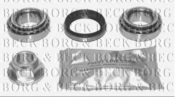 BWK441 Borg&beck cojinete de rueda trasero