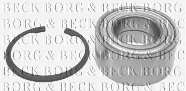 BWK485 Borg&beck cojinete de rueda delantero