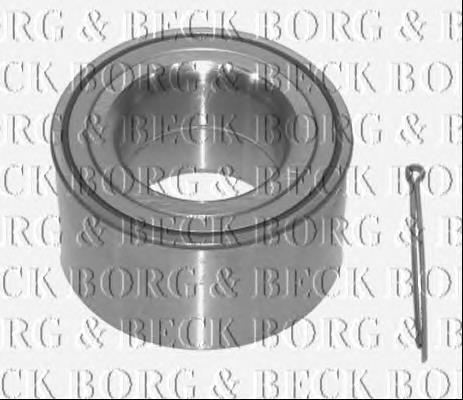 BWK498 Borg&beck cojinete de rueda delantero