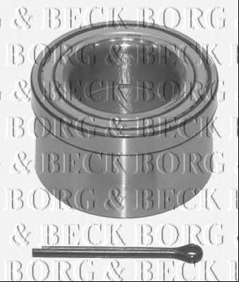 BWK497 Borg&beck cojinete de rueda delantero