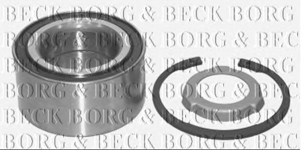 BWK325 Borg&beck cojinete de rueda trasero