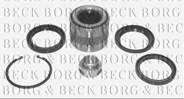 BWK663 Borg&beck cojinete de rueda trasero