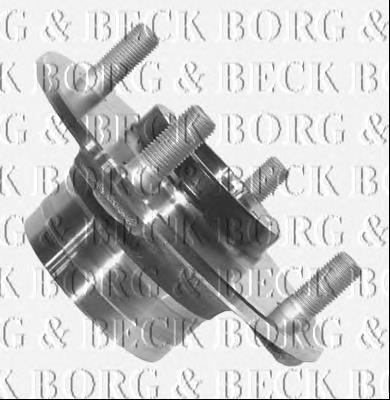 BWK609 Borg&beck cubo de rueda trasero