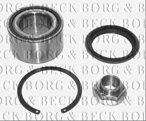 BWK560 Borg&beck cojinete de rueda delantero