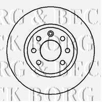 BBD4010 Borg&beck freno de disco delantero