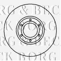 BBD4234 Borg&beck freno de disco delantero