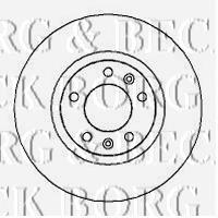 BBD4279 Borg&beck freno de disco delantero
