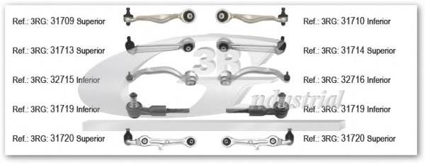 31750 3RG kit de brazo de suspension delantera