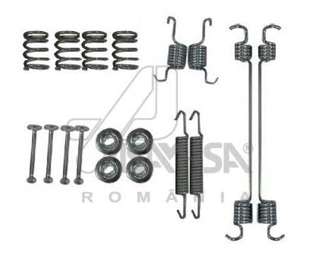 01341 Asam kit de montaje, zapatas de freno traseras